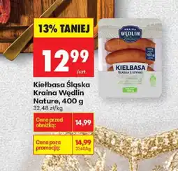 Biedronka Kiełbasa Śląska Kraina Wędlin Nature oferta
