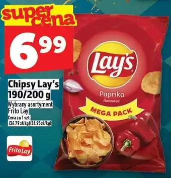 Chipsy Lay's 190/200 g