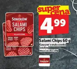 Topaz Salami Chips 60 g Sokołów oferta
