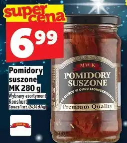 Topaz Pomidory suszone MK 280 g Konsturf oferta