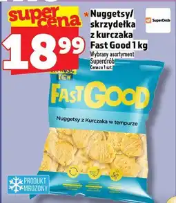 Topaz Nuggetsy/Skrzydełka z kurczaka Fast Good 1 kg SuperDrob oferta