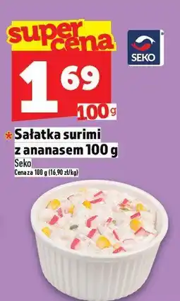 Topaz Sałatka surimi z sosem majonezowym 100 g Seko oferta