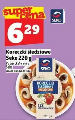 Topaz Koreczki śledziowe Seko 220 g oferta