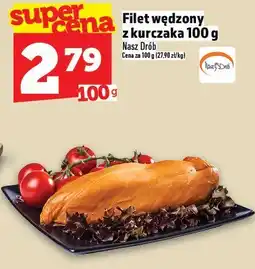Topaz Filet wędzony z kurczaka 100 g Nasz Drób oferta