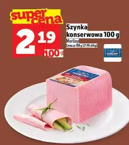 Topaz Szynka konserwowa 100 g Morliny oferta