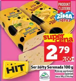 Topaz Ser żółty Serenada 100 g Spomlek oferta