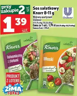 Topaz Sos sałatkowy Knorr 8-11 g Unilever oferta
