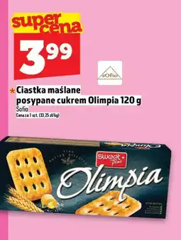 Topaz Ciastka maślane posypane cukrem Olimpia 120 g oferta