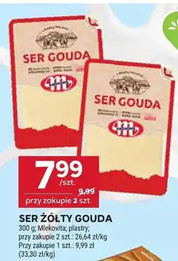 Stokrotka Ser żółty Gouda Mlekovita plastry oferta
