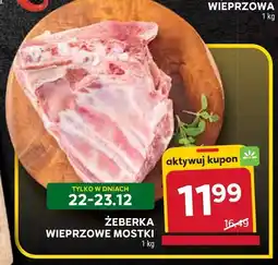 Stokrotka Żeberka wieprzowe mostki Stokrotka oferta