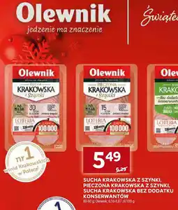Stokrotka Sucha krakowska bez dodatku konserwantów Olewnik oferta