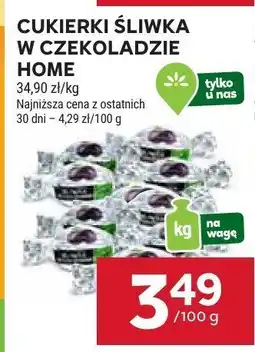 Stokrotka Cukierki śliwka w czekoladzie Home oferta
