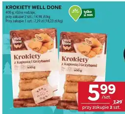Stokrotka Krokiety Well Done z kapustą i grzybami oferta
