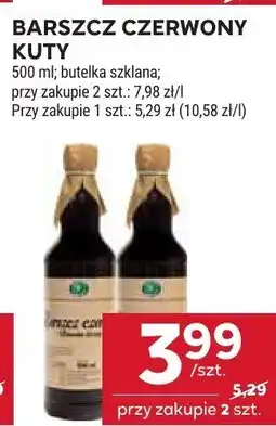 Stokrotka Barszcz czerwony Kuty szklanka oferta