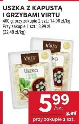 Stokrotka Uszka z kapustą i grzybami Virtu oferta