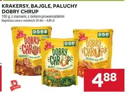 Stokrotka Krakersy, bajgle, paluchy Dobry Chrup z ziarnami, z ziołami prowansalskimi oferta