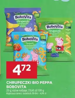 Stokrotka Chrupeczki bio Peppa BoboVita różne rodzaje oferta