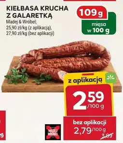 Stokrotka Kiełbasa krucha z galaretką Madej & Wróbel oferta