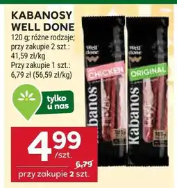 Stokrotka Kabanosy Well Done oferta