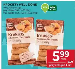 Stokrotka Krokiety z kapustą i grzybami Well Done oferta