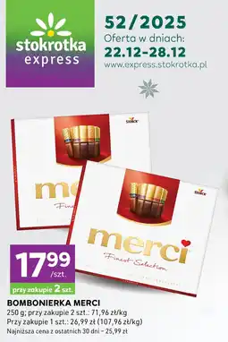 Stokrotka Bombonierka Merci Finest Selection oferta