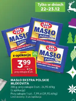 Stokrotka Masło extra polskie Mlekovita oferta