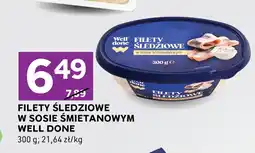 Stokrotka Filety śledziowe w sosie śmietanowym Well Done oferta