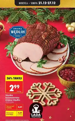 Biedronka Szynka Kasztelańska Kraina Wędlin oferta