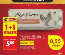 Biedronka Jajka Moja Kurka, rozmiar M, 10 szt oferta