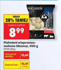 Biedronka Pielmieni wieprzowo-wołowe Mooroz, 450 g oferta