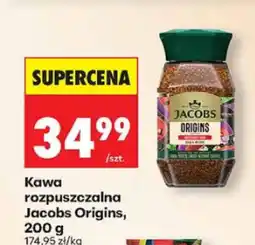 Biedronka Kawa rozpuszczalna Jacobs Origins, 200 g oferta