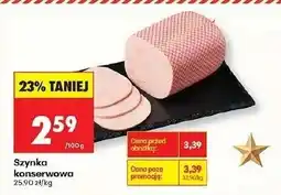 Biedronka Szynka konserwowa Biedronka oferta