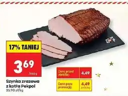 Biedronka Szynka zrazowa z kołtą Pekpol oferta