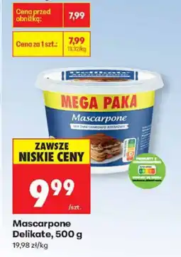 Biedronka Mascarpone Delikate, 500 g oferta