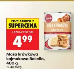 Biedronka Masa krówkowa kajmakowa Bakello oferta