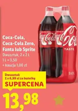 Lidl Coca-Cola, Coca-Cola Zero, Fanta lub Sprite Dwupak oferta