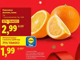 Lidl Pomarańcze deserowe, luzem 1kg oferta