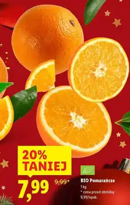 Lidl BIO Pomarańcze oferta
