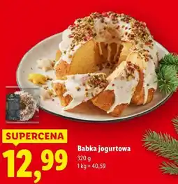Lidl Babka jogurtowa oferta