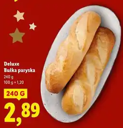 Lidl Deluxe Bułka paryska oferta