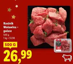 Lidl Rzeźnik Wołowina – gulasz oferta