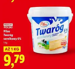 Lidl Pilos Twaróg sernikowy 6% 1 kg oferta