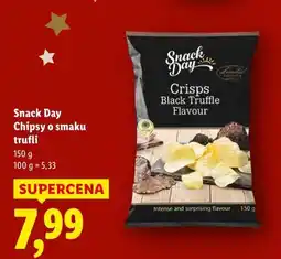 Lidl Snack Day Chipsy o smaku trufli oferta