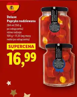Lidl Deluxe Papryka nadziewana oferta
