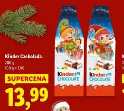 Lidl Kinder Czekolada 200 g oferta