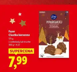 Lidl Fazer Ciastka korzenne oferta