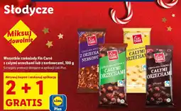 Lidl Wszystkie czekolady Fin Carre z orzechami/nerkowcami 100g oferta