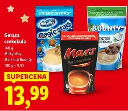 Lidl Gorąca czekolada Milky Way, Mars lub Bounty 140g oferta