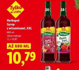 Lidl Herbapol Syrop z witaminami, XXL oferta