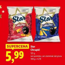 Lidl Star Chrupki (Ser-pomidor, ser-ziemniak lub pizza, 125 g) oferta